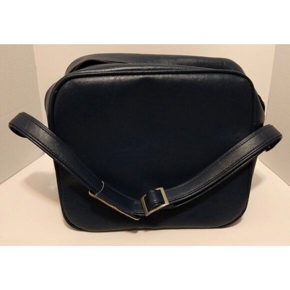 VTG SAMSONITE TRAVEL MASTER TOTE BAG Carry On Luggage Overnight Blue - Picture 6 of 16